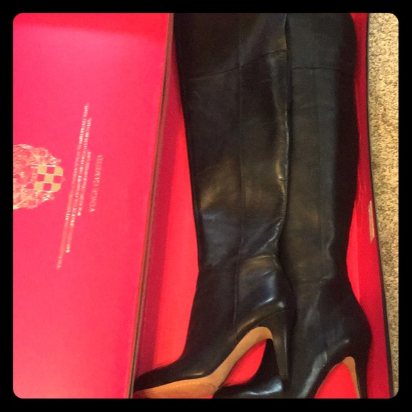 Vince Camuto Shoes - Vince Camuto Over The Knee Leather Boots like new